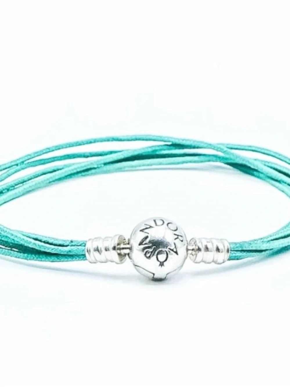 Authentic Pandora Multi Strands Turquoise Bracelet Length 7